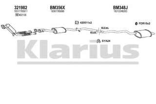 Układ wydechowy KLARIUS 060372U