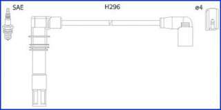 Zestaw przewodów zapłonowych HÜCO 134797
