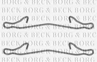 Zestaw montażowy klocków hamulcowych BORG & BECK BBK1036