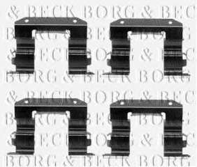 Zestaw montażowy klocków hamulcowych BORG & BECK BBK1062