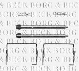 Zestaw montażowy klocków hamulcowych BORG & BECK BBK1132