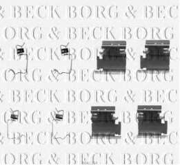 Zestaw montażowy klocków hamulcowych BORG & BECK BBK1204