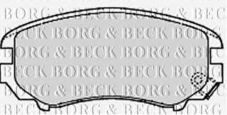 Klocki hamulcowe kpl. BORG & BECK BBP1884