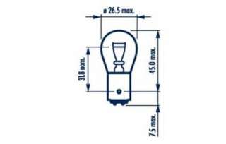 Żarówka światła przeciwmgielnego/lampy tylnej NARVA 17881