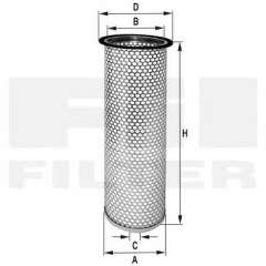 Filtr powietrza FIL FILTER HP 668