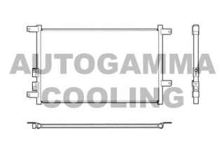 Chłodnica klimatyzacji AUTOGAMMA 102570