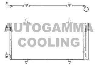 Chłodnica klimatyzacji AUTOGAMMA 103226
