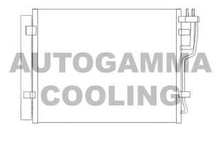 Chłodnica klimatyzacji AUTOGAMMA 105075