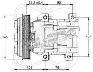 Kompresor klimatyzacji ELECTRO AUTO 20V1011