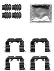 Zestaw montażowy klocków hamulcowych HELLA 8DZ 355 205-231