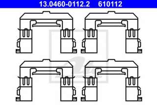 Zestaw montażowy klocków hamulcowych ATE 13.0460-0112.2