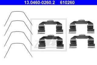 Zestaw montażowy klocków hamulcowych ATE 13.0460-0260.2