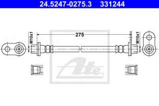 Przewód hamulcowy elastyczny ATE 24.5247-0275.3