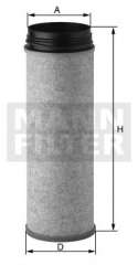 Dodatkowy filtr powietrza MANN-FILTER CF 1760