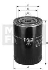 Filtr oleju hydrauliczny MANN-FILTER W 1167/1