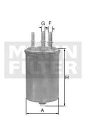 Filtr paliwa MANN-FILTER WK 8039