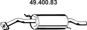 Tłumik końcowy EBERSPÄCHER 49.400.83