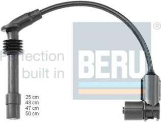 Zestaw przewodów zapłonowych BERU ZEF1161