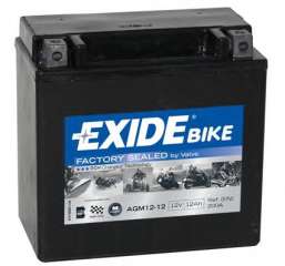 Akumulator rozruchowy EXIDE AGM12-12
