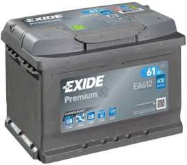 Akumulator rozruchowy EXIDE EA612