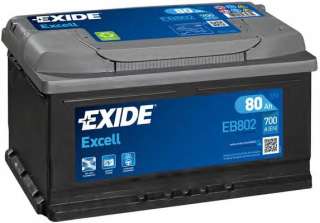 Akumulator rozruchowy EXIDE EB802