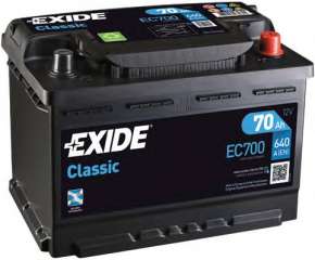 Akumulator rozruchowy EXIDE EC700