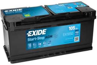 Akumulator rozruchowy EXIDE EK1050
