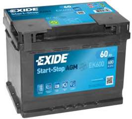 Akumulator EXIDE EK600