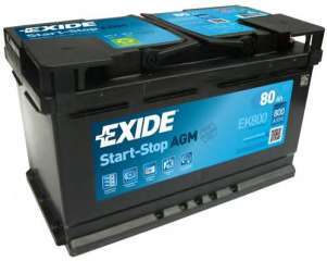Akumulator rozruchowy EXIDE EK800