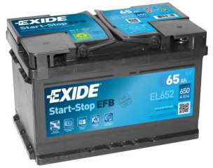 Akumulator rozruchowy EXIDE EL652