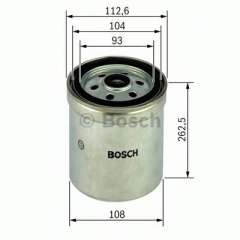 Filtr paliwa BOSCH F 026 402 017