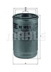 Filtr paliwa KNECHT KC 102/1