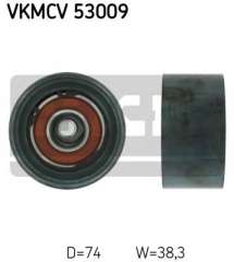 Rolka zwrotna paska wieloklinowego SKF VKMCV 53009