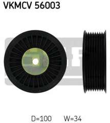 Rolka zwrotna paska wieloklinowego SKF VKMCV 56003