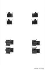 Zestaw montażowy klocków hamulcowych HERTH+BUSS JAKOPARTS J3665001