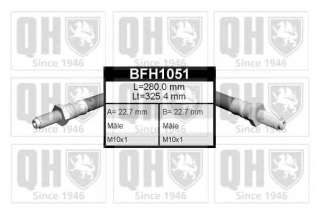 Przewód hamulcowy elastyczny QUINTON HAZELL BFH1051