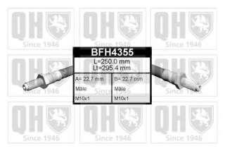 Przewód hamulcowy elastyczny QUINTON HAZELL BFH4355