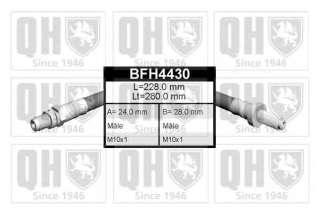 Przewód hamulcowy elastyczny QUINTON HAZELL BFH4430