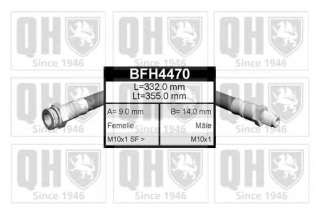 Przewód hamulcowy elastyczny QUINTON HAZELL BFH4470
