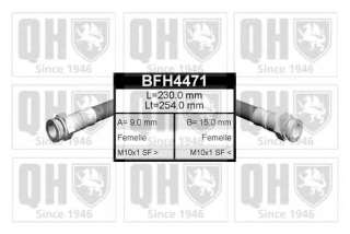 Przewód hamulcowy elastyczny QUINTON HAZELL BFH4471