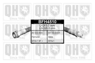 Przewód hamulcowy elastyczny QUINTON HAZELL BFH4510