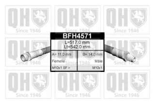Przewód hamulcowy elastyczny QUINTON HAZELL BFH4571