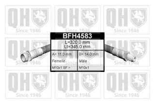 Przewód hamulcowy elastyczny QUINTON HAZELL BFH4583