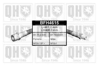 Przewód hamulcowy elastyczny QUINTON HAZELL BFH4615