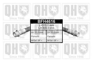 Przewód hamulcowy elastyczny QUINTON HAZELL BFH4616