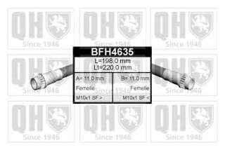 Przewód hamulcowy elastyczny QUINTON HAZELL BFH4635