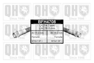 Przewód hamulcowy elastyczny QUINTON HAZELL BFH4708