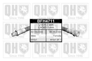 Przewód hamulcowy elastyczny QUINTON HAZELL BFH4711