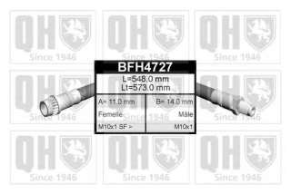 Przewód hamulcowy elastyczny QUINTON HAZELL BFH4727