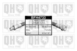 Przewód hamulcowy elastyczny QUINTON HAZELL BFH4733